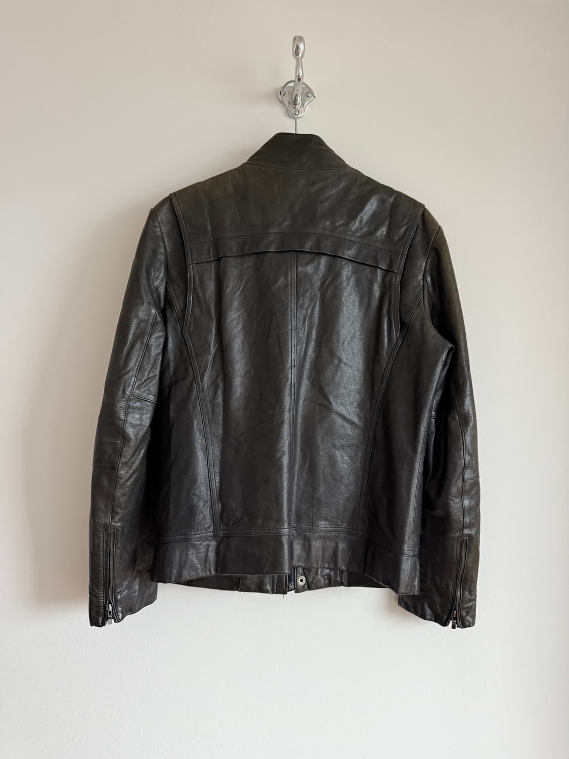 Pre owned 램스킨 레더자켓 상품이미지8