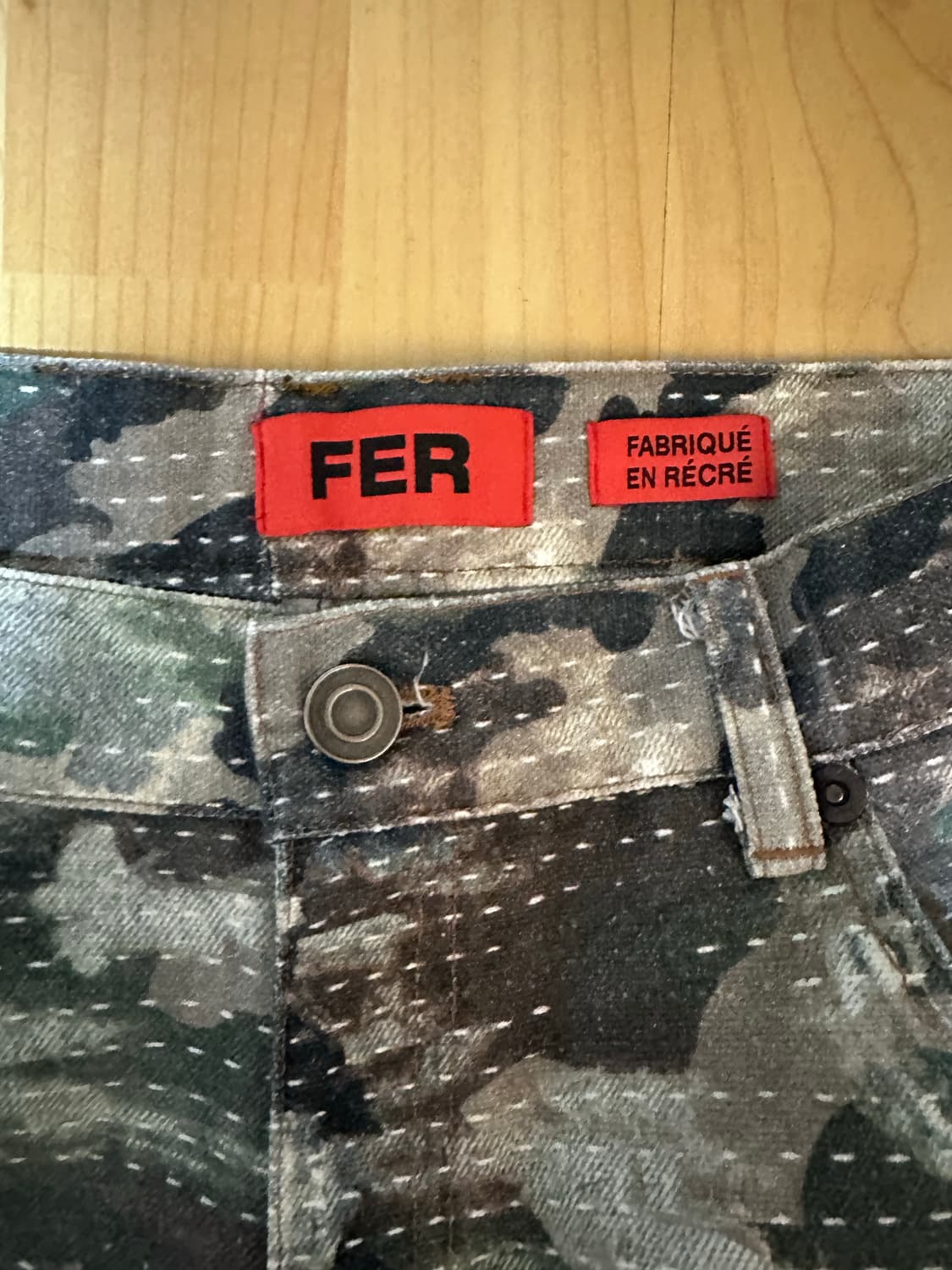 FABRIQUÉ EN RÉCRÉ — Charlie Wide Jean 상품이미지3