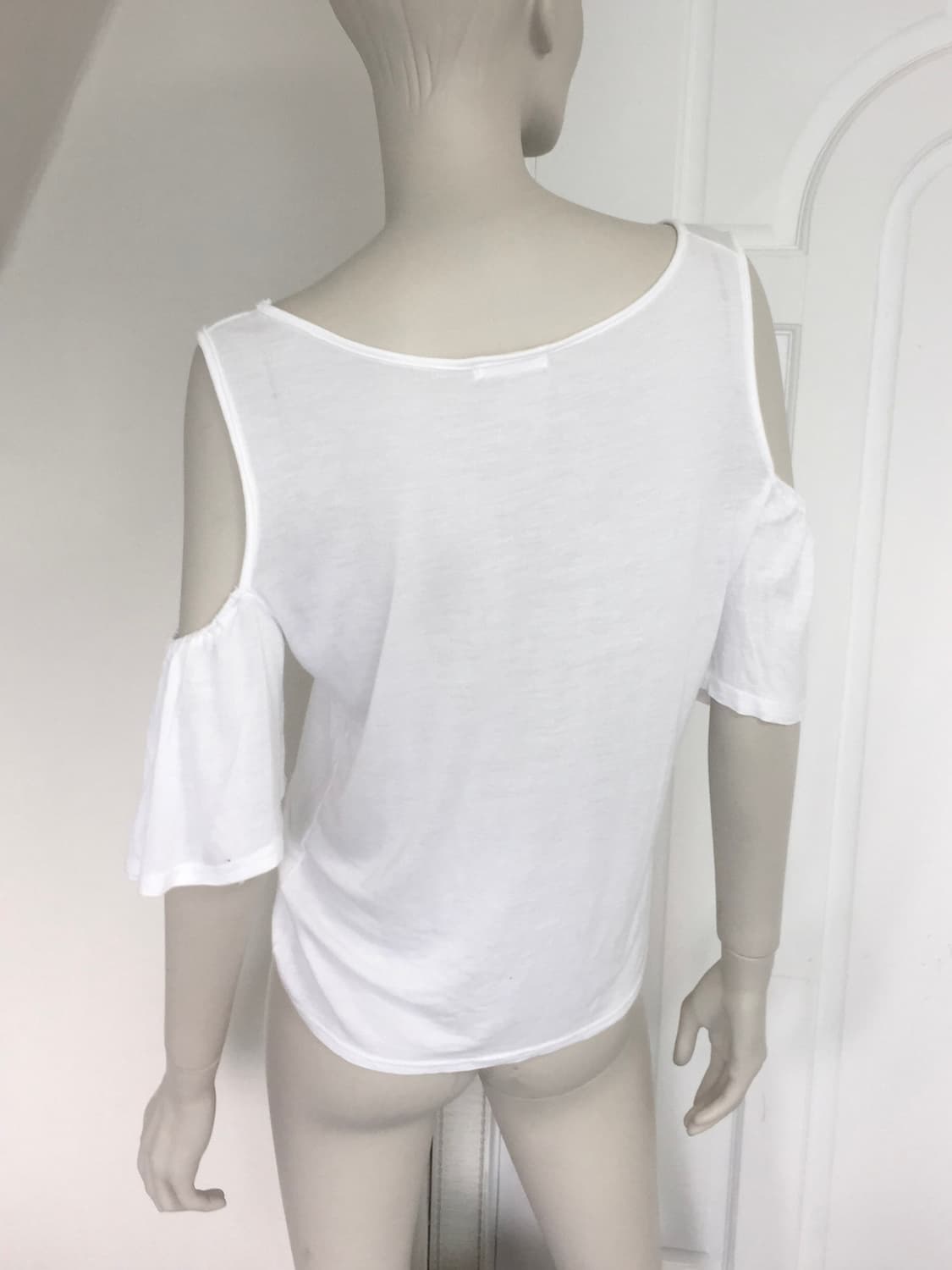 Smoking Lips Graphic Off-Shoulder Top 상품이미지7