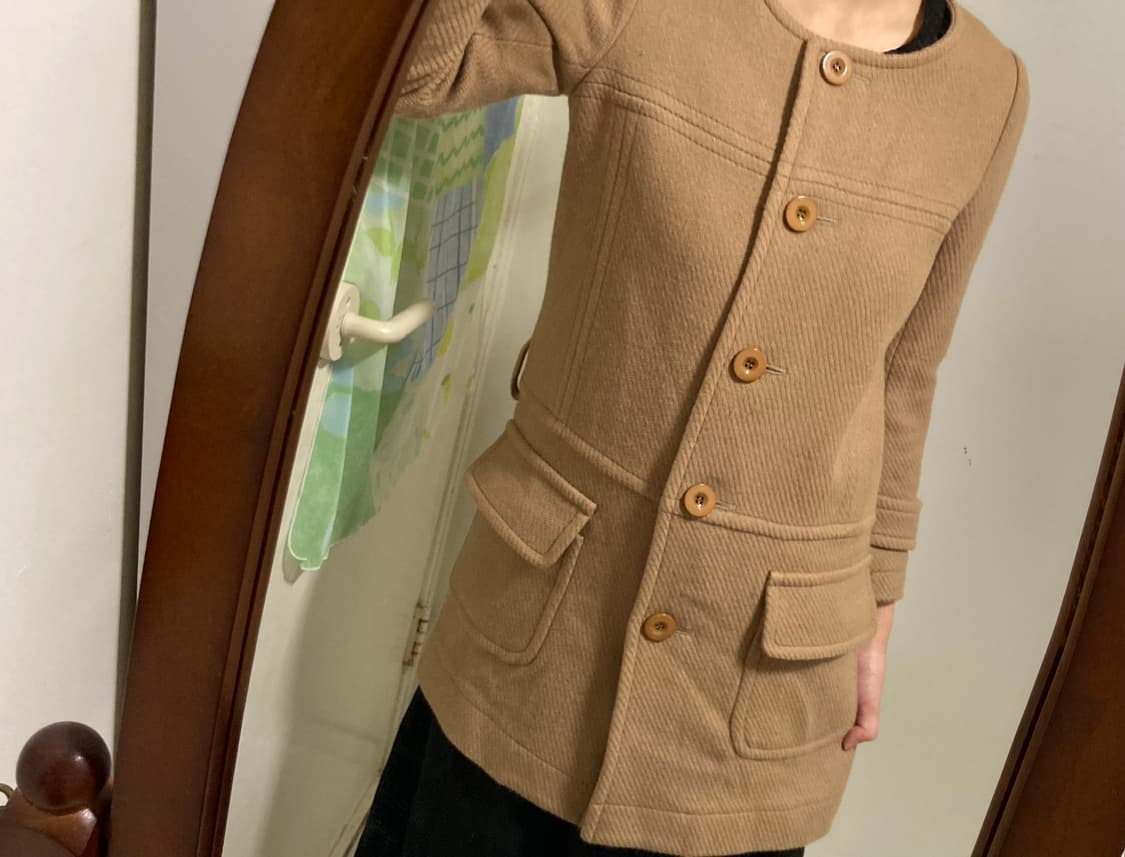 나나미 카라멜 코트 상품이미지3