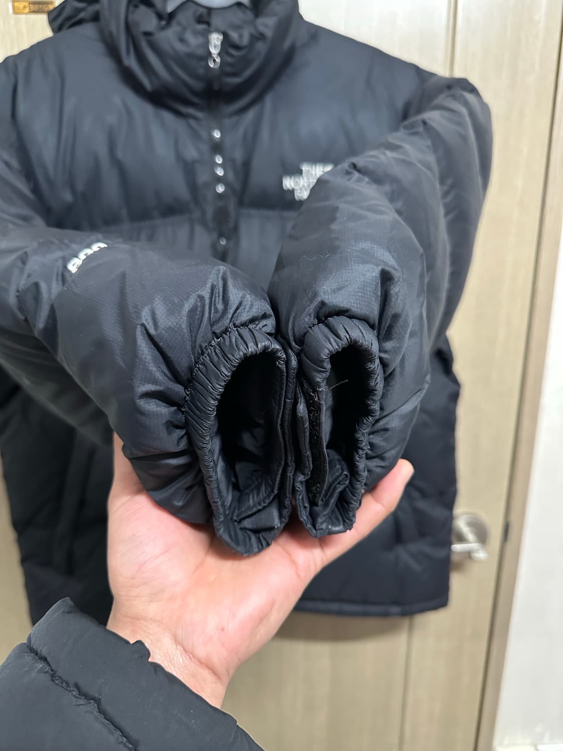  노스페이스 눕시 800 패딩 블랙 L 상품이미지5