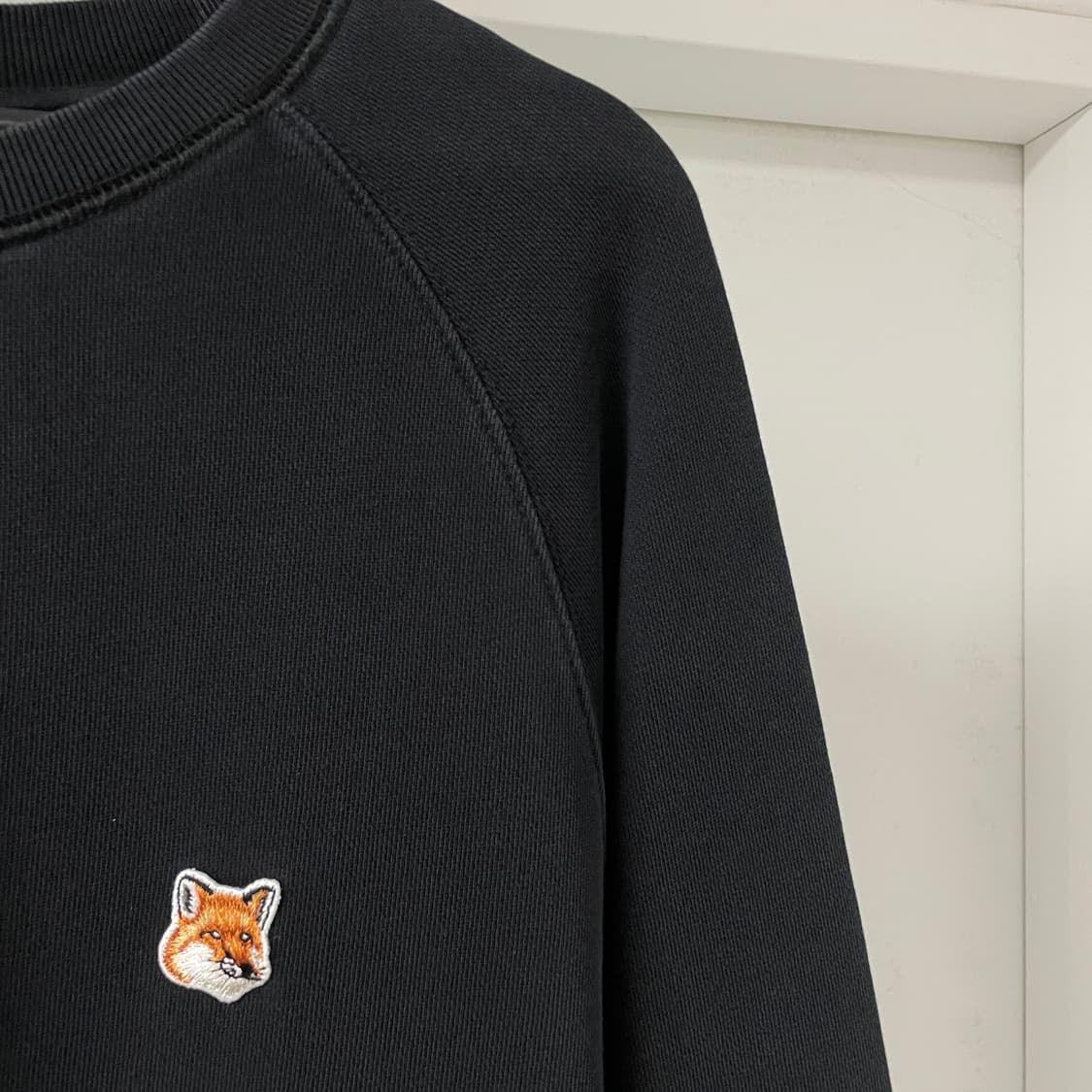 메종키츠네 블랙 폭스 맨투맨 L 상품이미지4