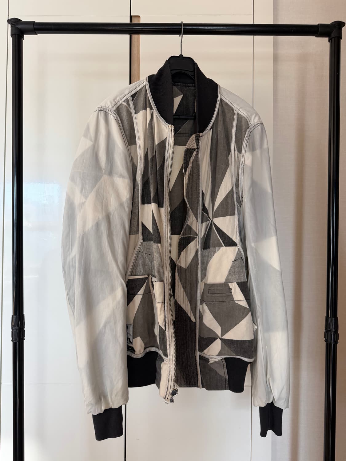 릭오웬스 13ss 지오메트릭 봄버 카모 자켓 상품이미지1