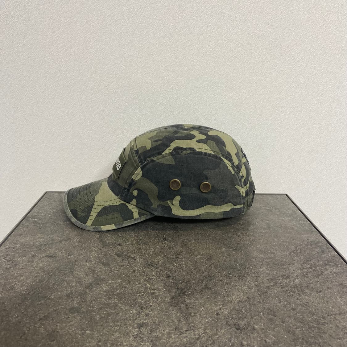 (OS) 슈프림 박스로고 캠프캡 모자 23SS 밀리터리 카모 올리브 상품이미지3