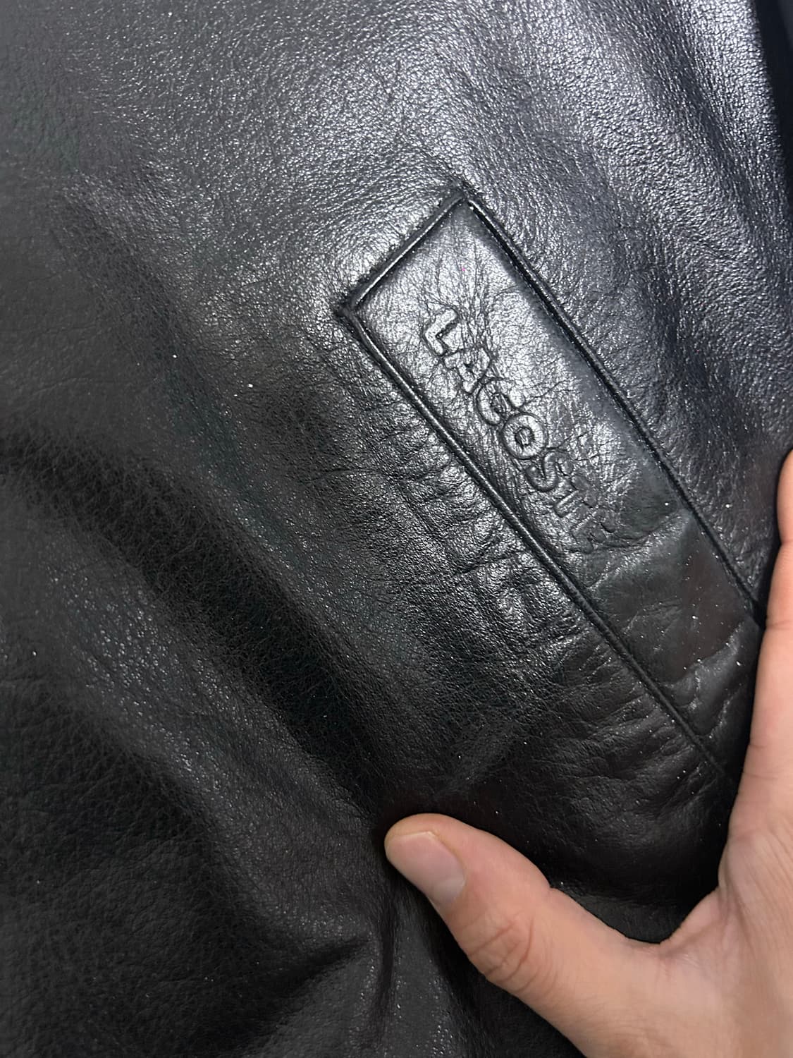 라코스테 양가죽 자켓 105-110 상품이미지4