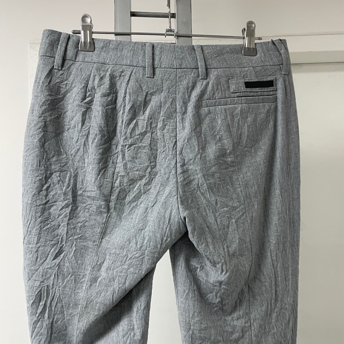 프라다 그레이 슬랙스 38 상품이미지2