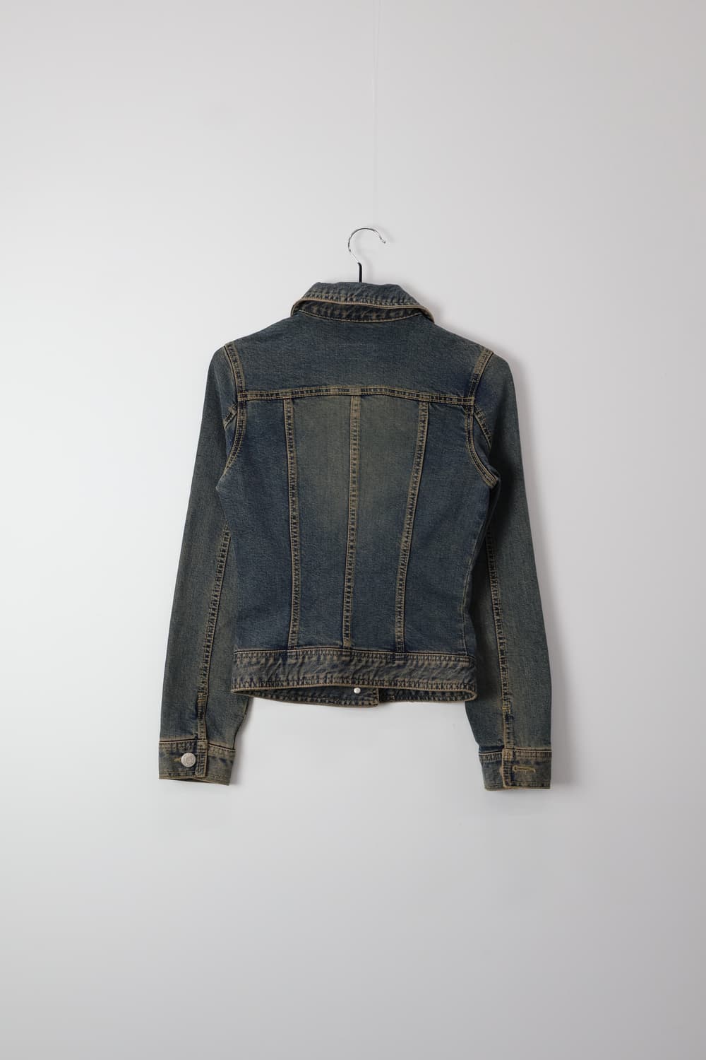 'Cecil McBee' Y2k Fitted Denim Jacket 상품이미지5