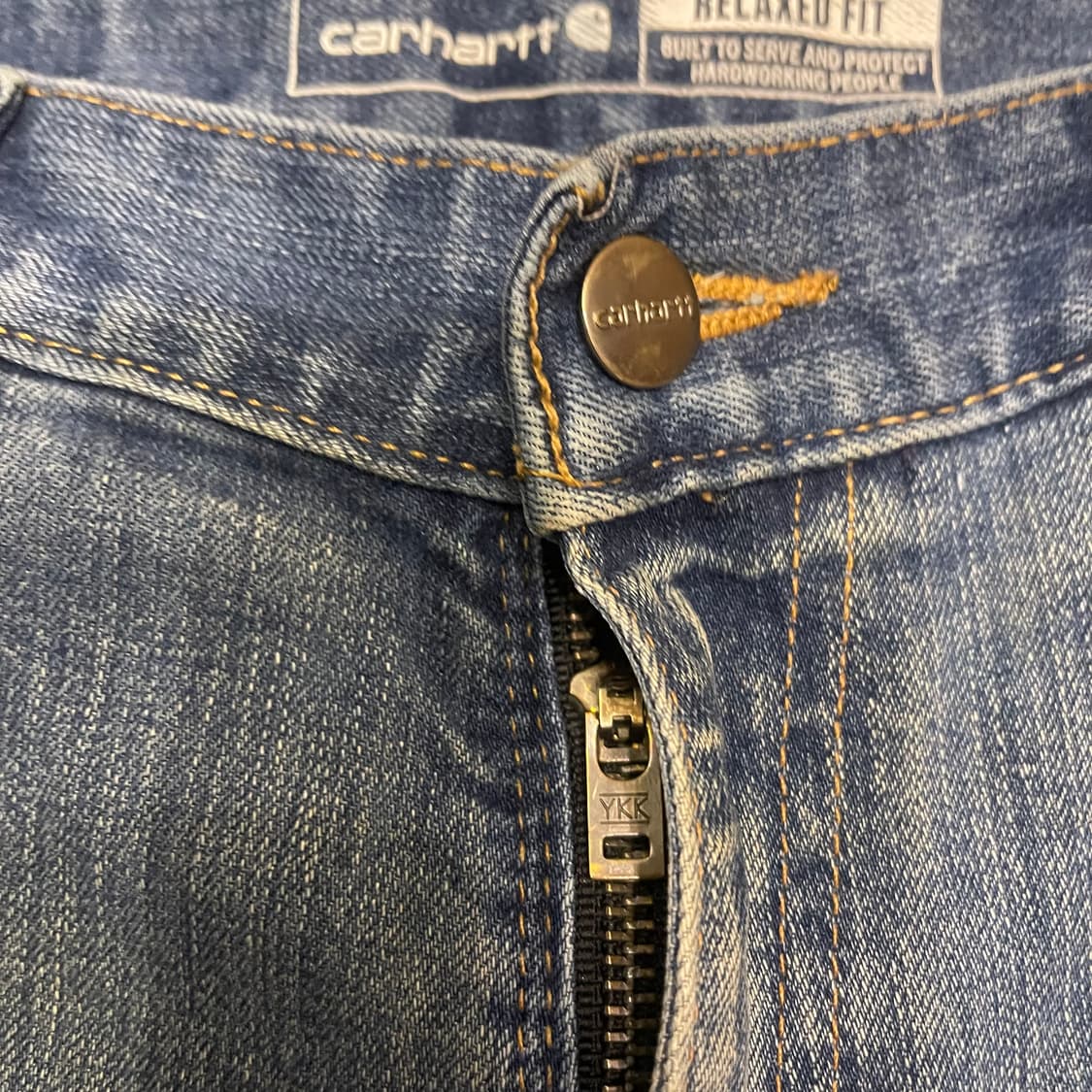 빈티지 칼하트 USA 데님 카펜터. 상품이미지7