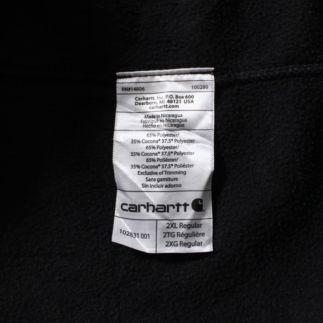 Carhartt 칼하트 성조기 워크 후드 아노락 상품이미지7