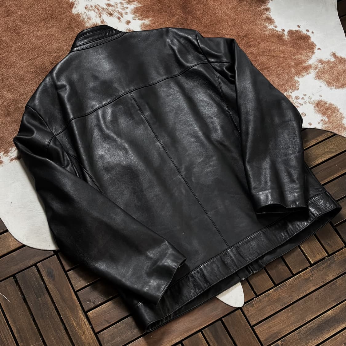 Ecrase 레더 바이크 자켓 양가죽 100% 상품이미지3