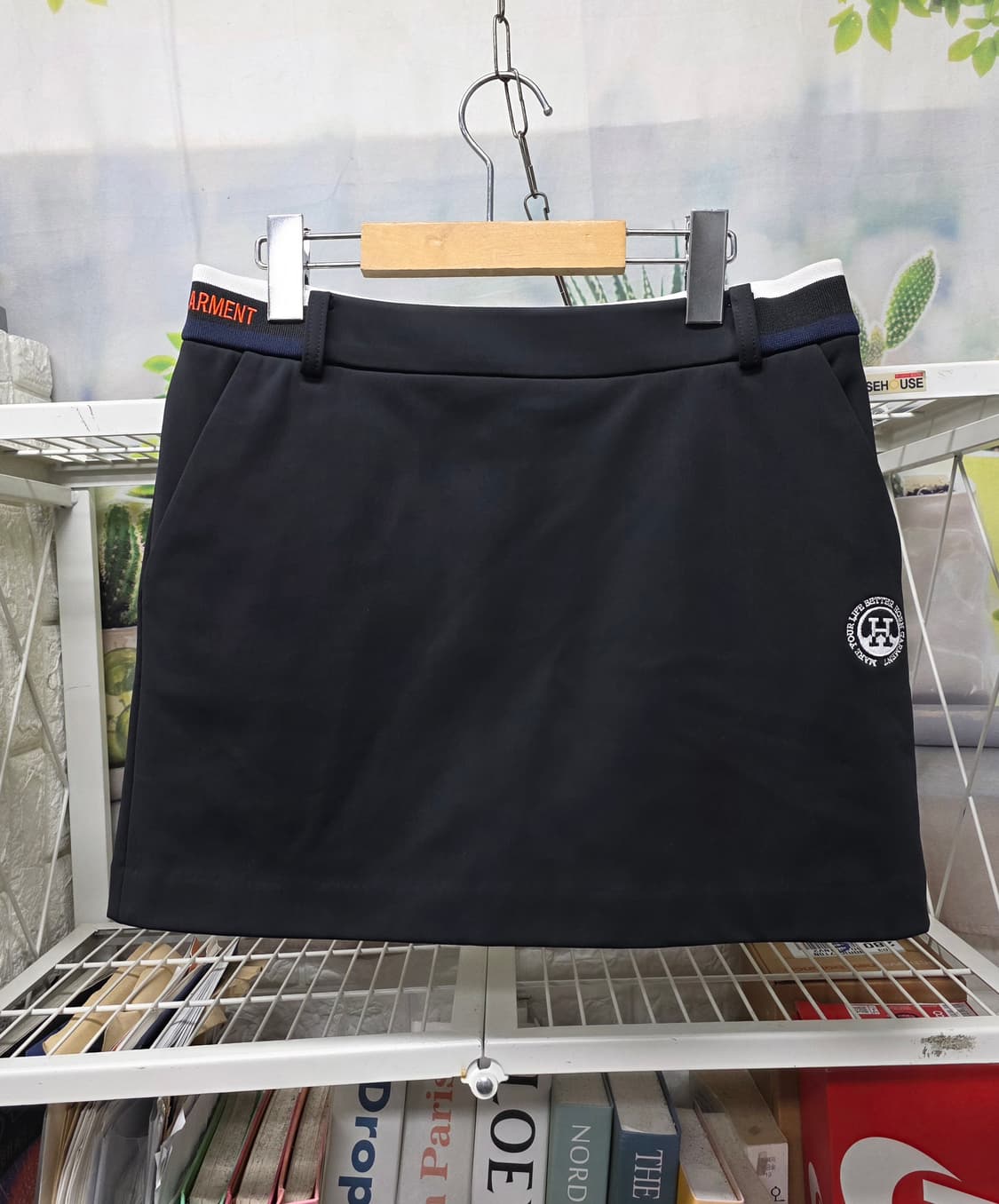 혼가먼트 여성 본딩 겨울골프치마 28 뒷밴딩 골프스커트 WM01 상품이미지1