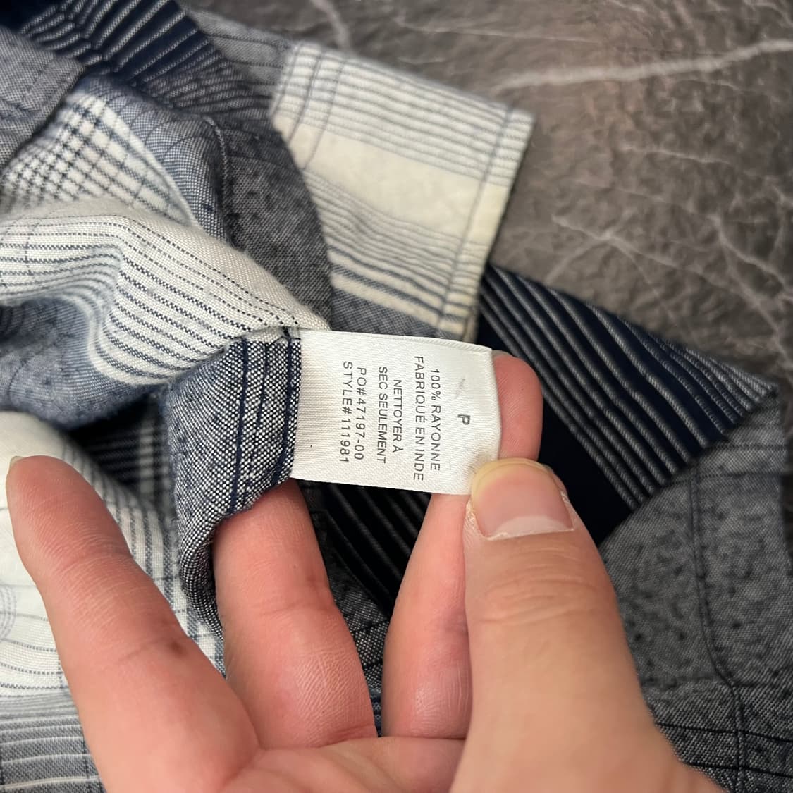 스투시 섀도우 플래드 웨스턴 체크 셔츠 상품이미지5