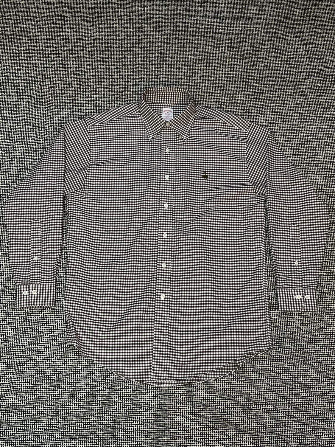 브룩스브라더스 깅엄 체크 셔츠 상품이미지6