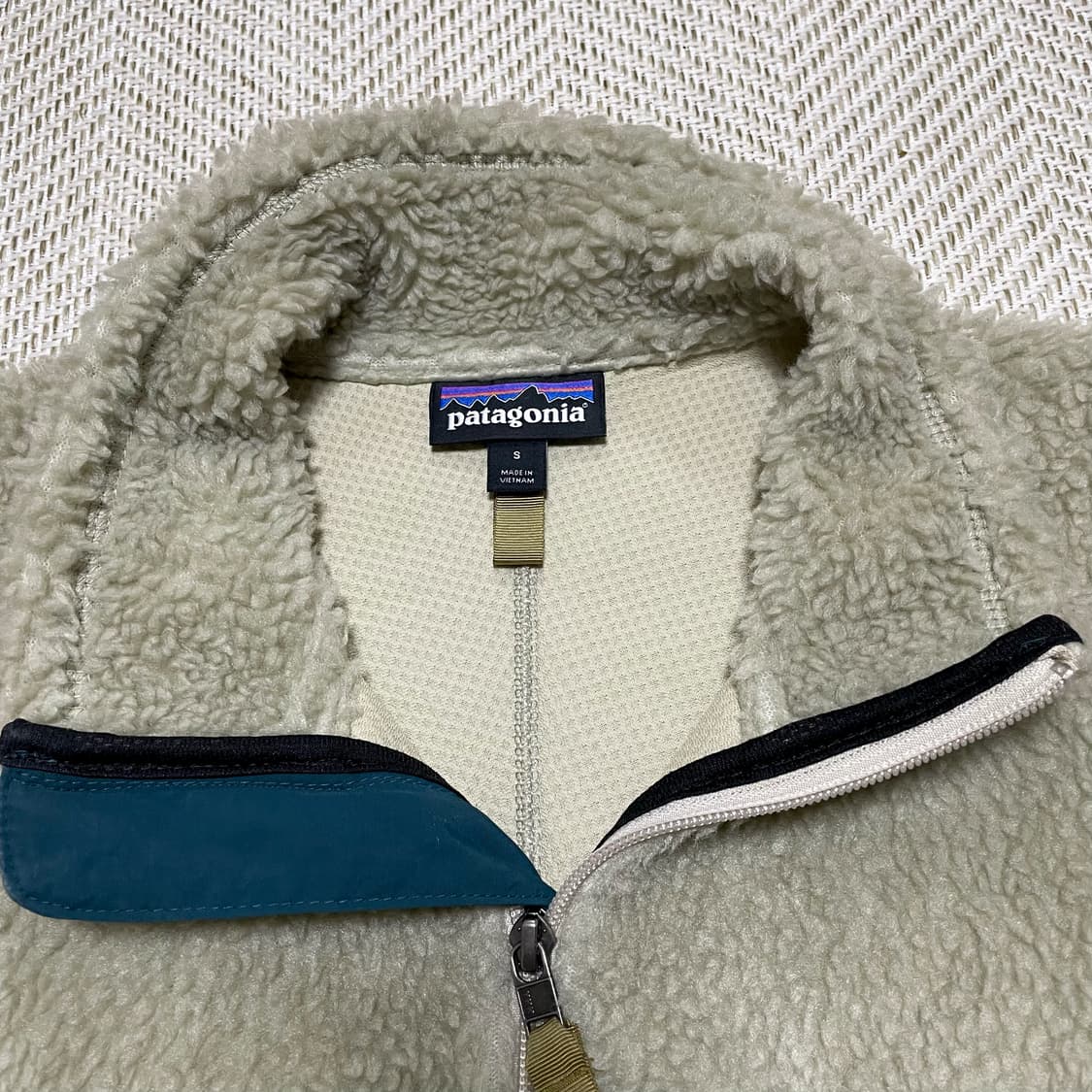 파타고니아 클래식 레트로X 자켓 펠리컨 다크 보레알리스 그린 S 상품이미지5