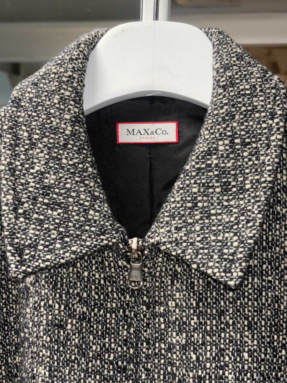 Max&co 집업 트위드 자켓  상품이미지3