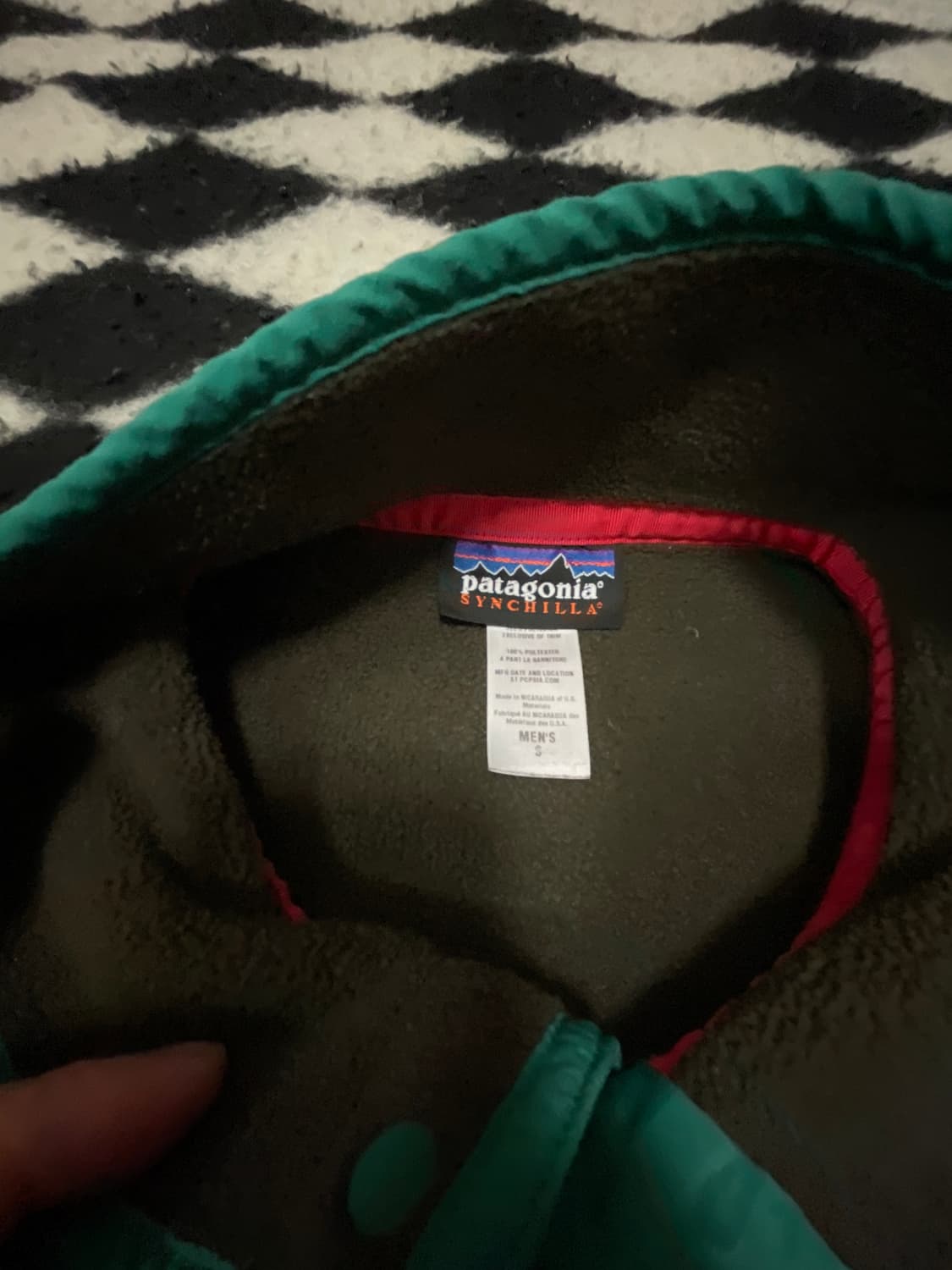 Patagonia 신칠라 브라운&그린 상품이미지3