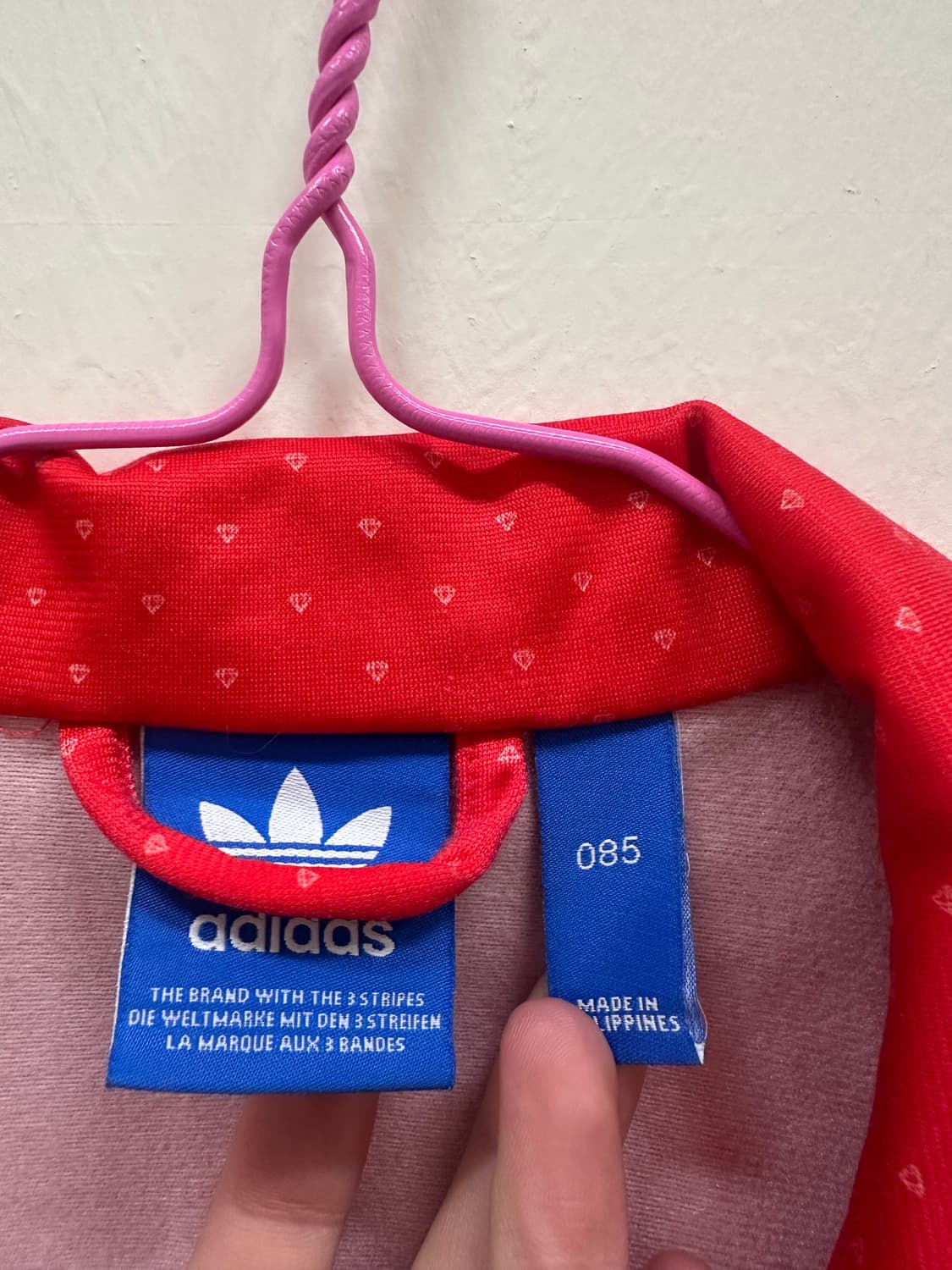 아디다스 다이아몬드 도트 트랙탑져지 상품이미지4