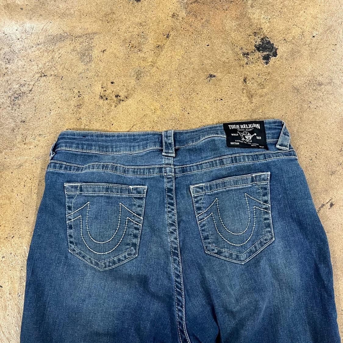 [정품/32] 트루릴리젼 블루 데님 청바지 b18 상품이미지8