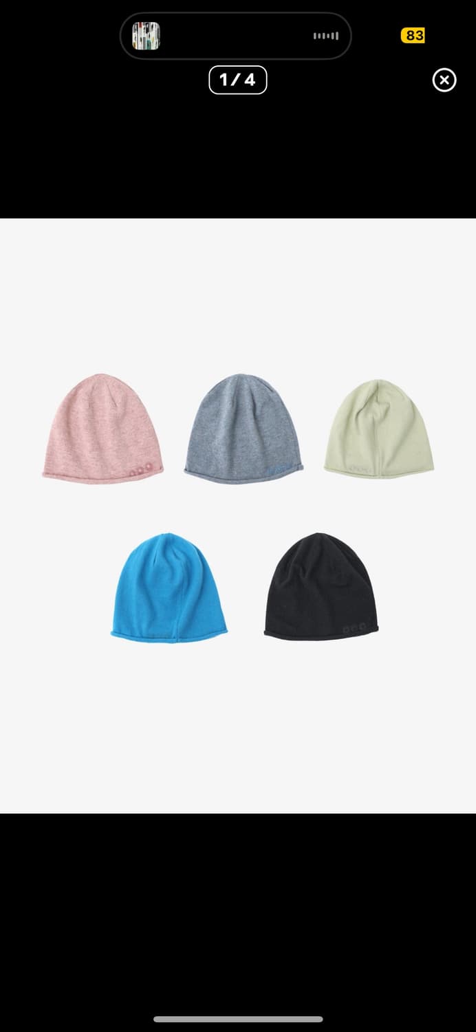 999휴머니티 비니 코발트블루 상품이미지1