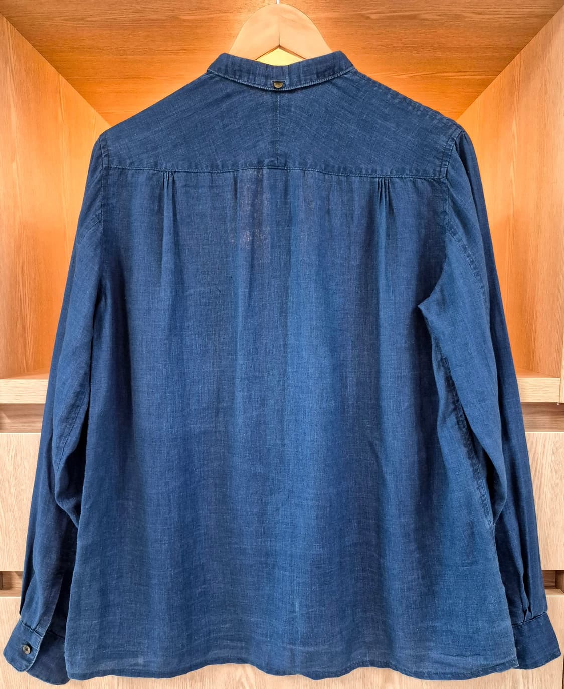KAPITAL Indigo Linen Work Shirt [M] 상품이미지2