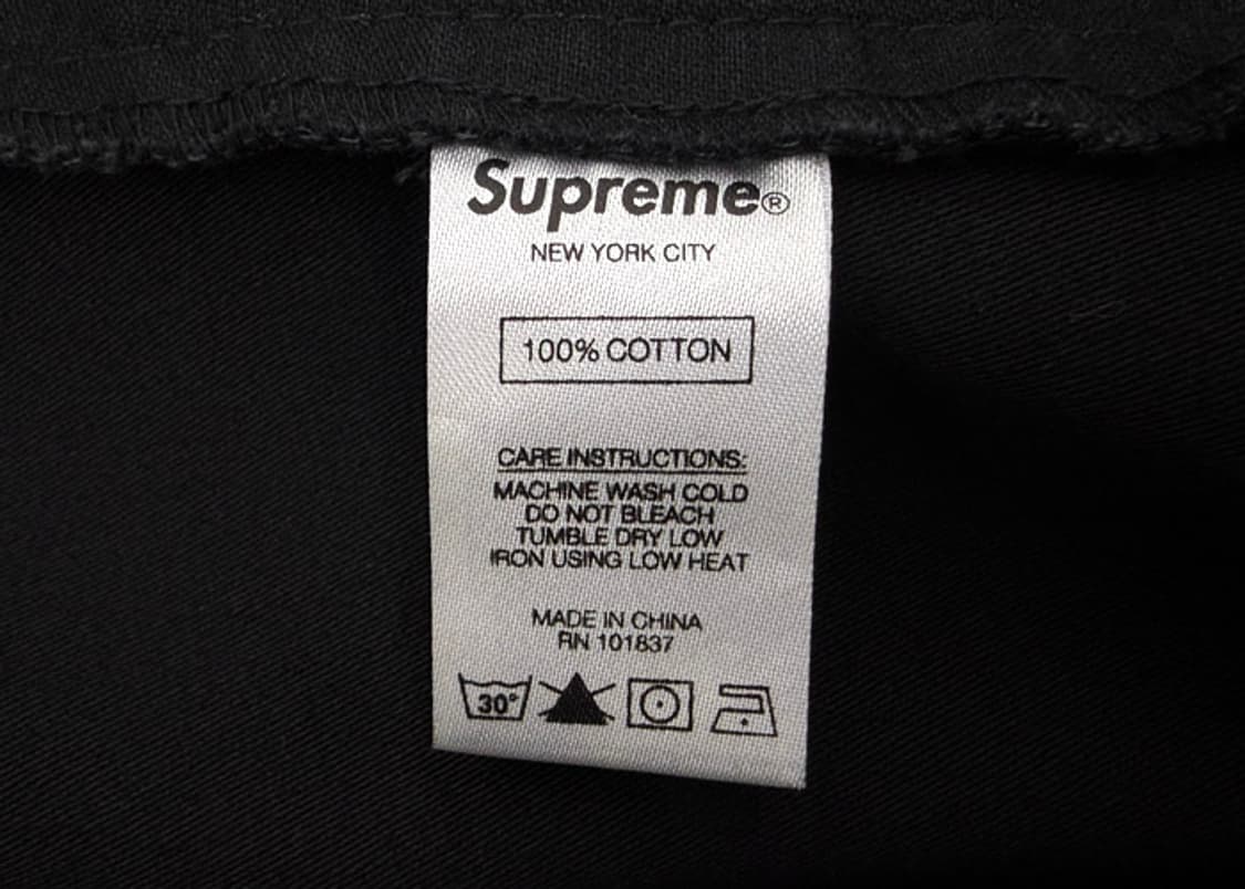 슈프림 카고 팬츠 블랙 상품이미지10