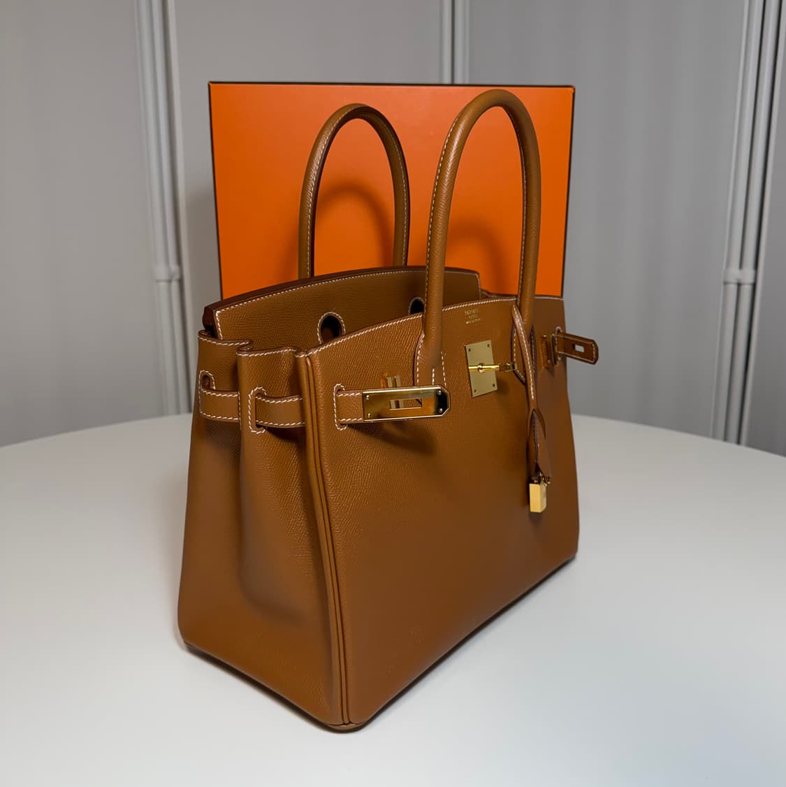 에르메스 버킨 30 골드 금장 상품이미지6