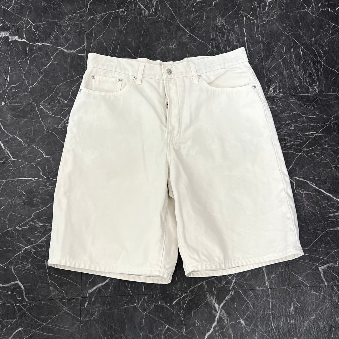 스투시 워시드 캔버스 빅 올 쇼츠 빈티지 팬츠 상품이미지5