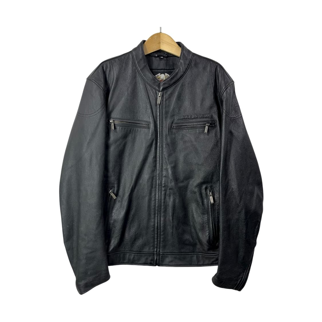 [Harley Davidson] 할리데이비슨 카우레더 스컬 레더자켓 상품이미지2