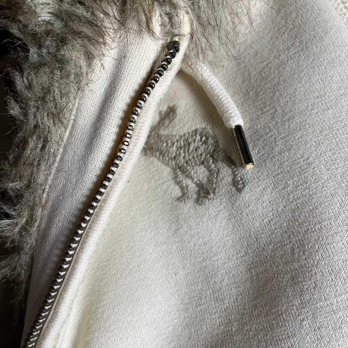 [A&F] 아베크롬비 무스로고 울프죠 후드집업 상품이미지6