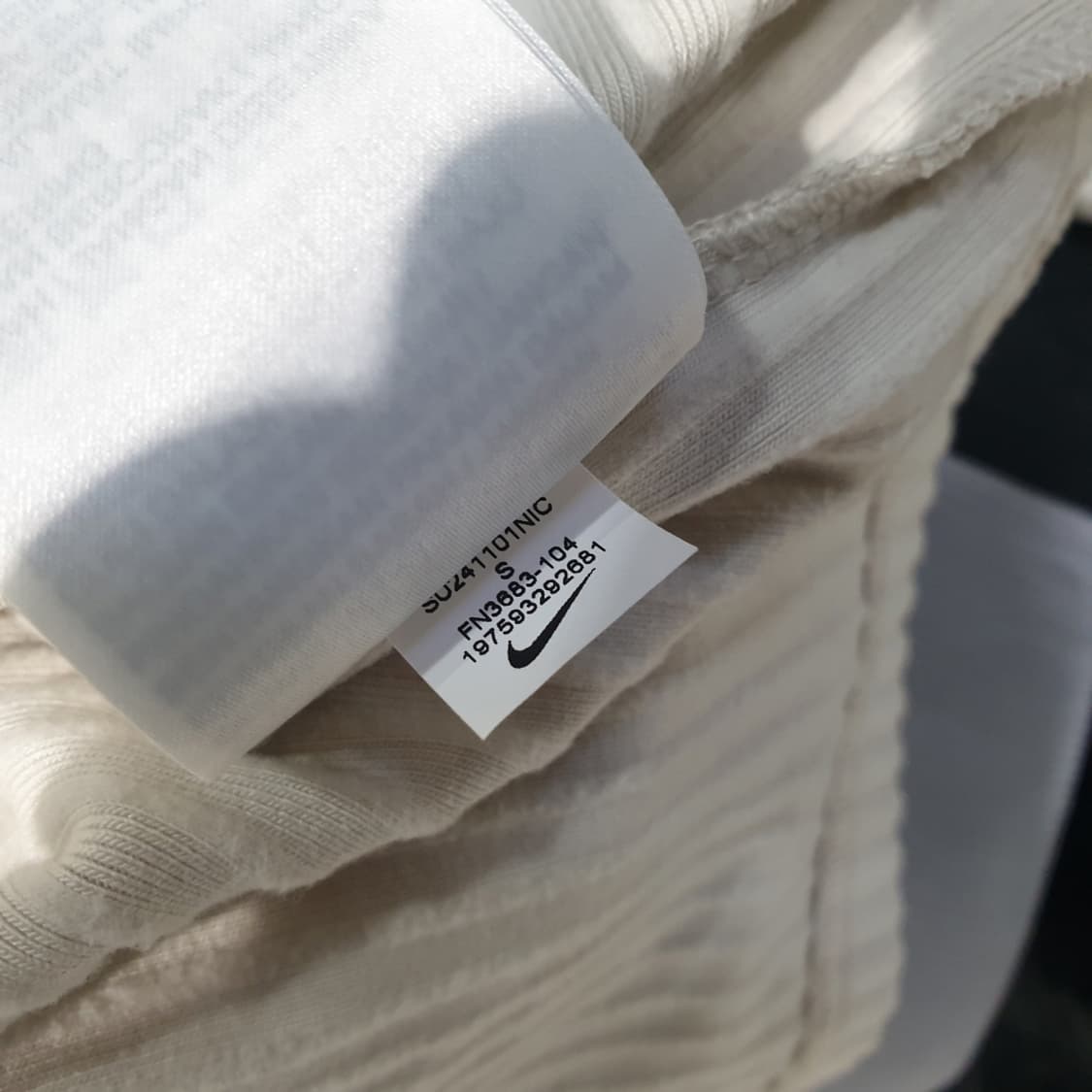 나이키 여성 칠 니트 슬림 풀집 골지 카디건 S 상품이미지7