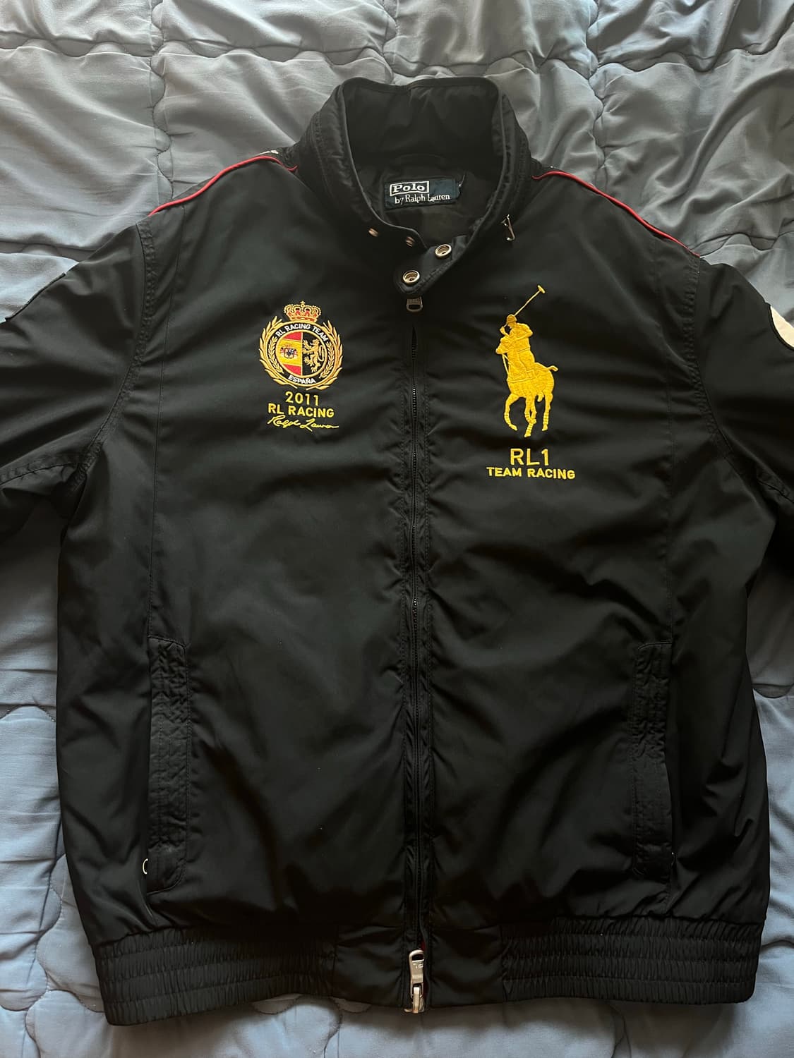 폴로 랄프로렌 빅포니 레이싱 봄버자켓 상품이미지1