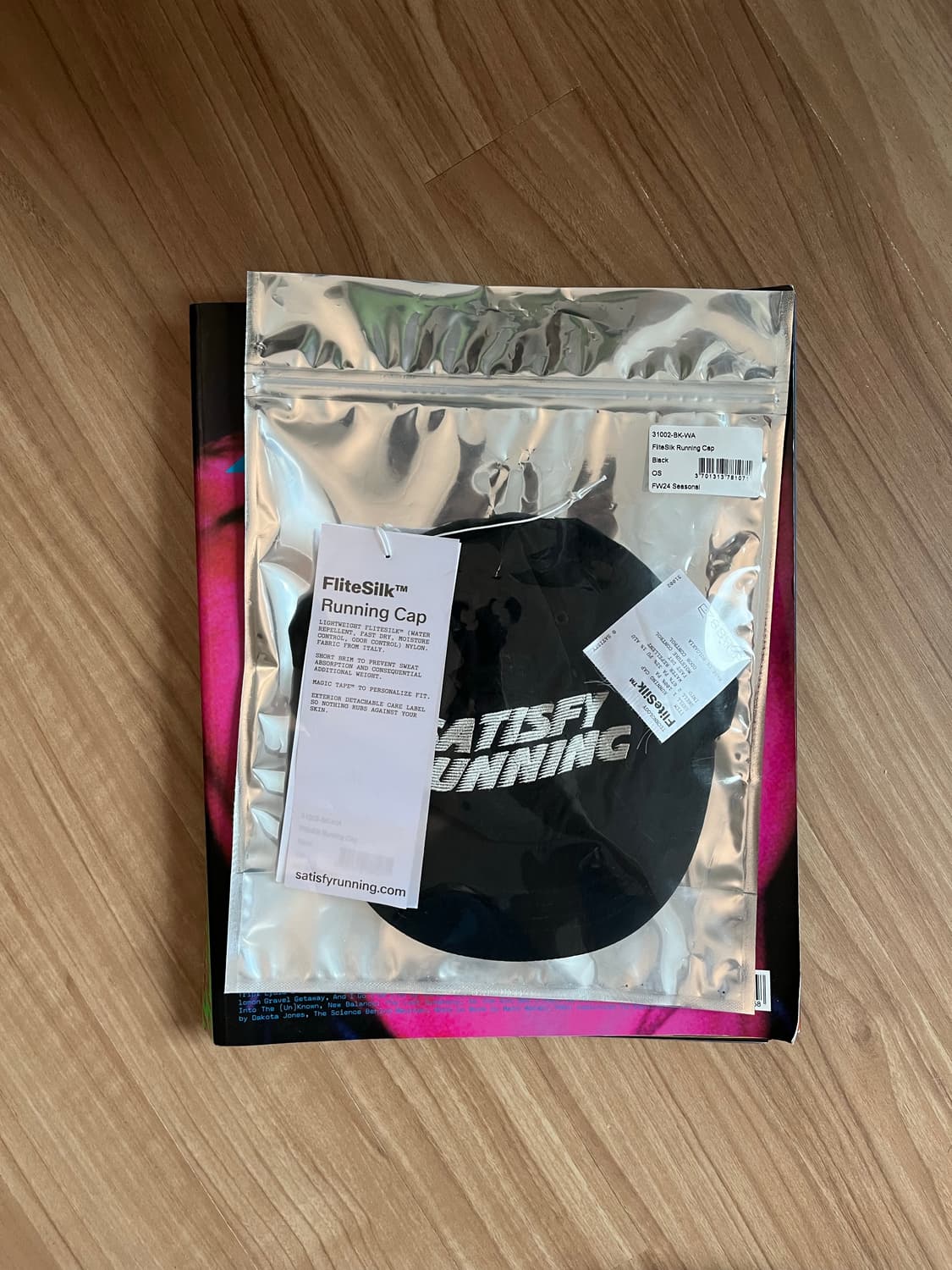 Satisfy FliteSilk 러닝캡 상품이미지1