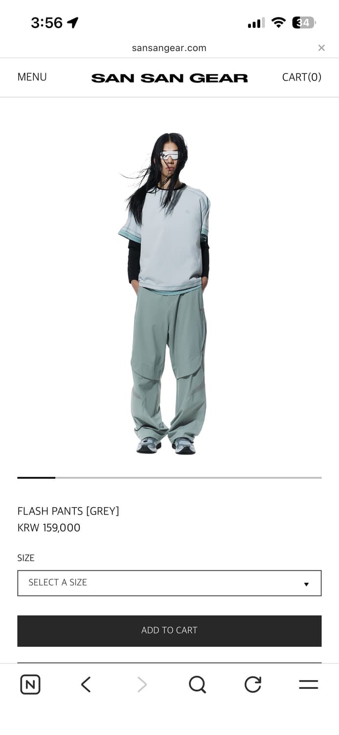 산산기어 플래시 팬츠 상품이미지1