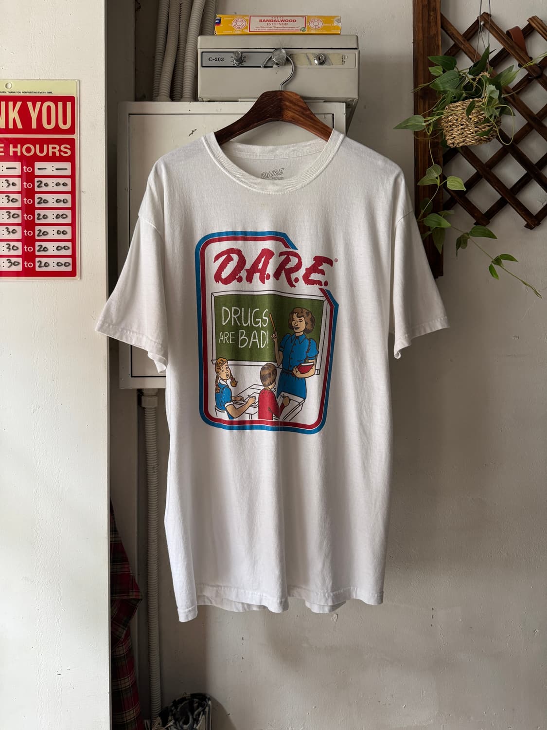 [L]USA 빈티지 D.A.R.E 캠페인 티셔츠 상품이미지2