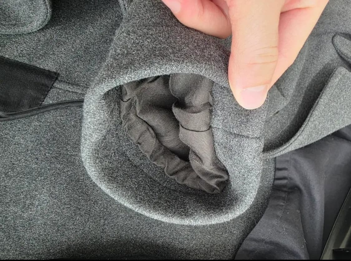 [40] 21FW 캡틴선샤인 트래블러 발마칸 코트 다크그레이 상품이미지6