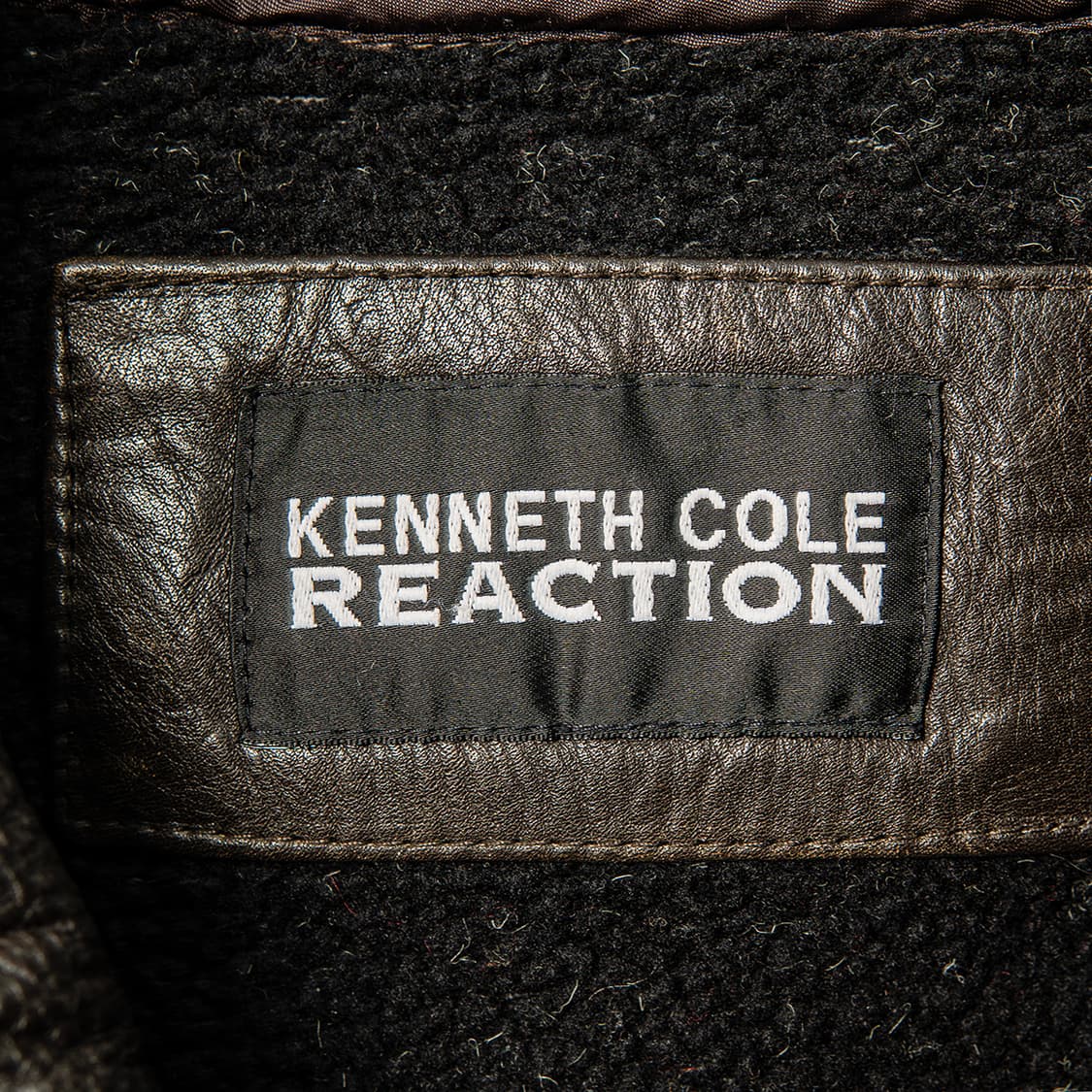 [115] 90s 케네스콜 카우스킨 리얼 레더 카코트 다크 브라운  상품이미지7