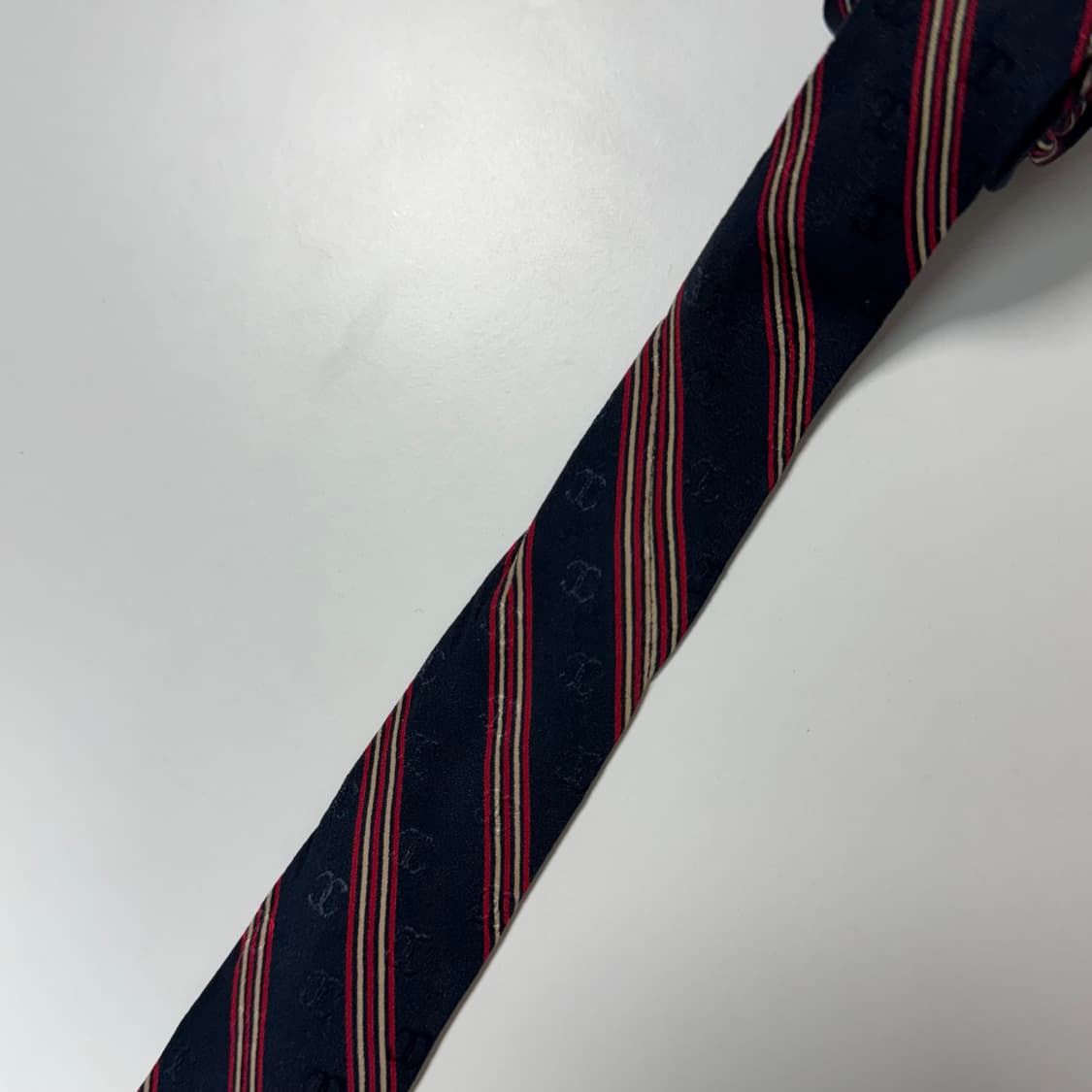 샤넬(CHANEL) 모노그램 명품 정품 넥타이 상품이미지8