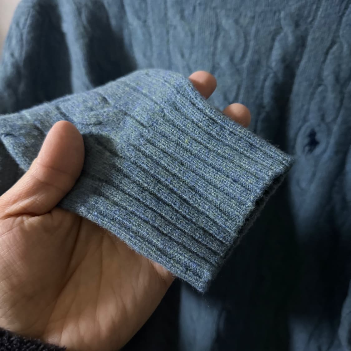 폴로 랄프로렌 울 캐시미어 스웨터 M (남성 100정도) 상품이미지4