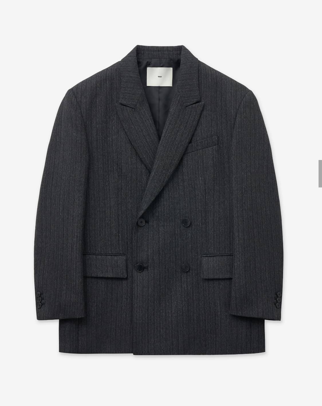 TNGT 버진 울 헤링본 셋업 그레이 상품이미지3