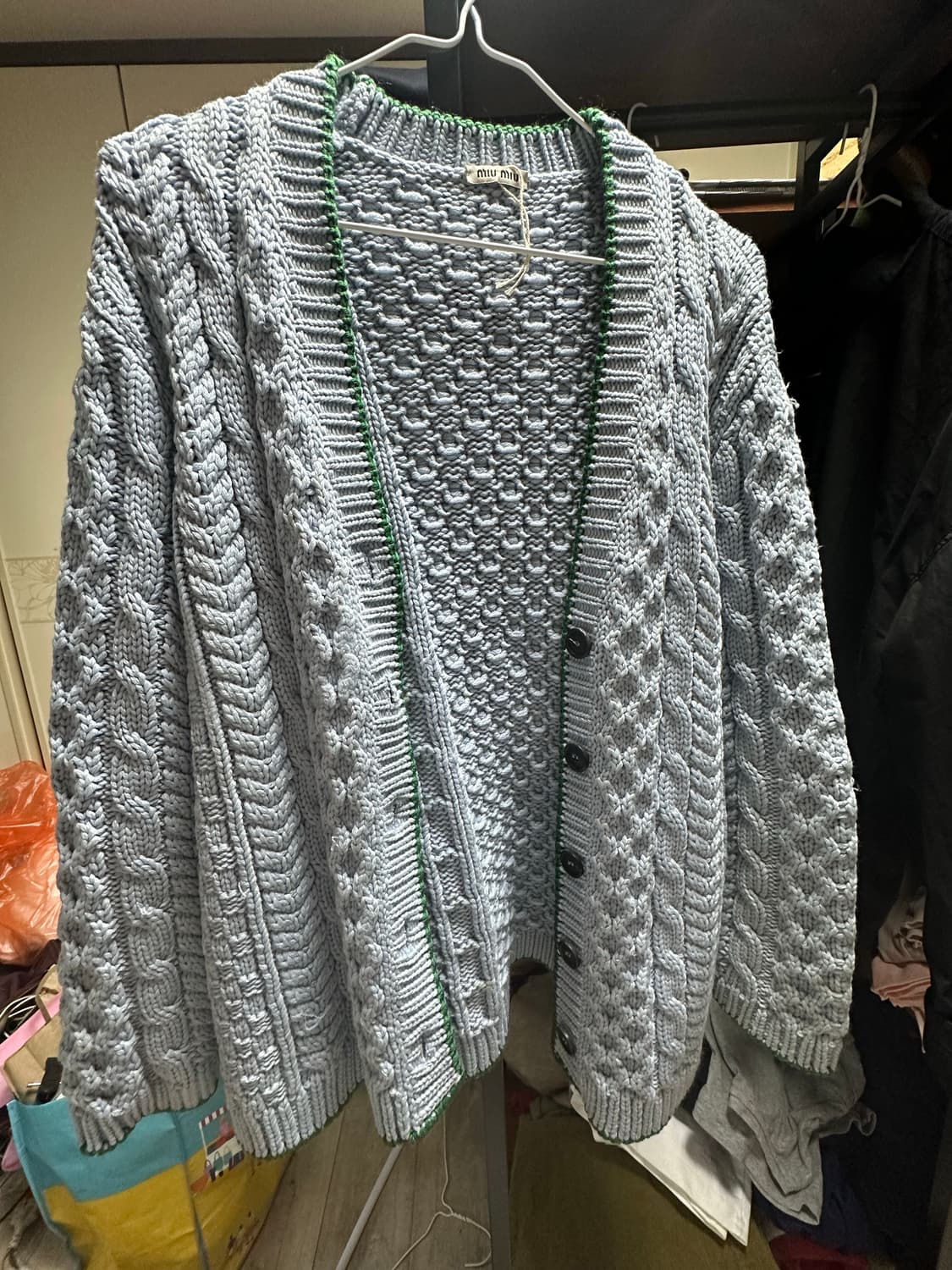 Miu miu 미우미우 가디건 상품이미지1