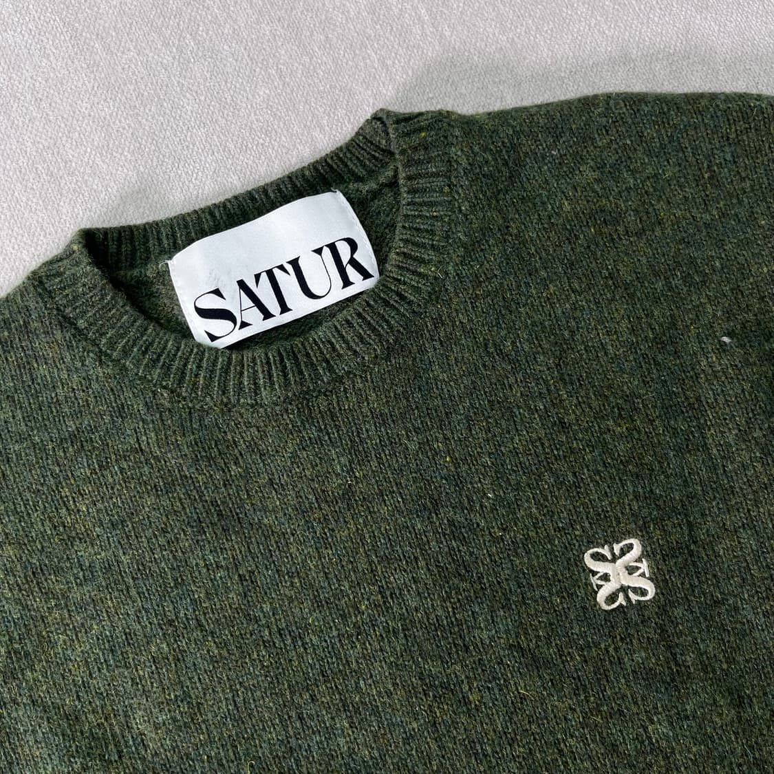 W 100 세터 캐시미어 언발란스 니트 상품이미지2