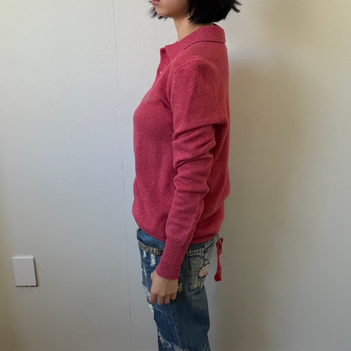 폴로 인디핑크 pk 스웨터 상품이미지2