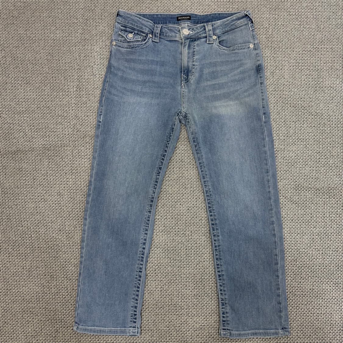 True Religion 섹션 로우시트 데님팬츠 상품이미지2