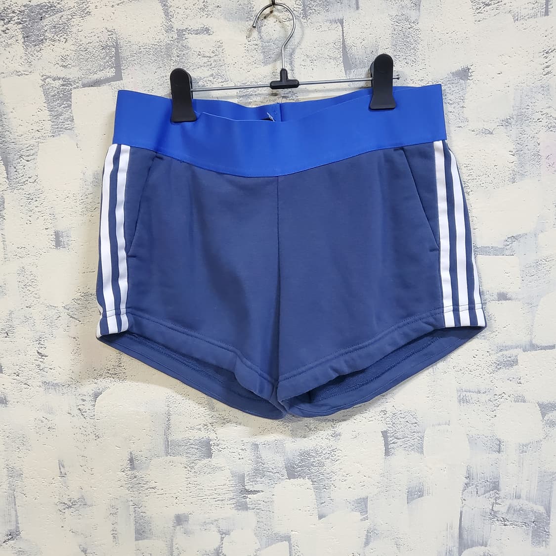 아디다스 삼선 트랙탑 반바지 블루  상품이미지1