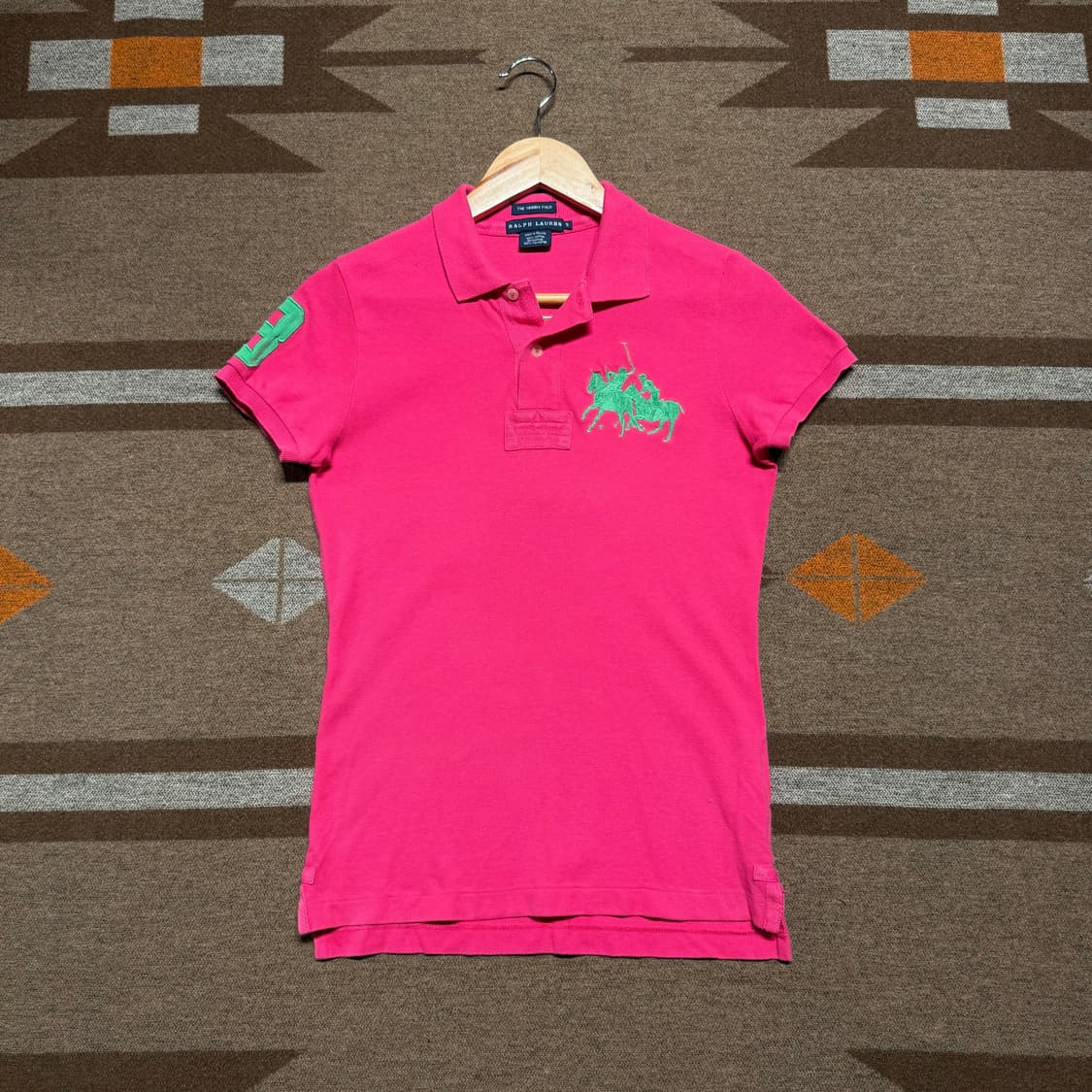 폴로랄프로렌 여성 스키니폴로 빅포니 반팔 카라티 s 상품이미지1