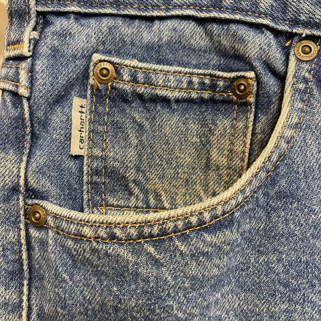 Carhartt B17 DST denim 32x28 상품이미지6