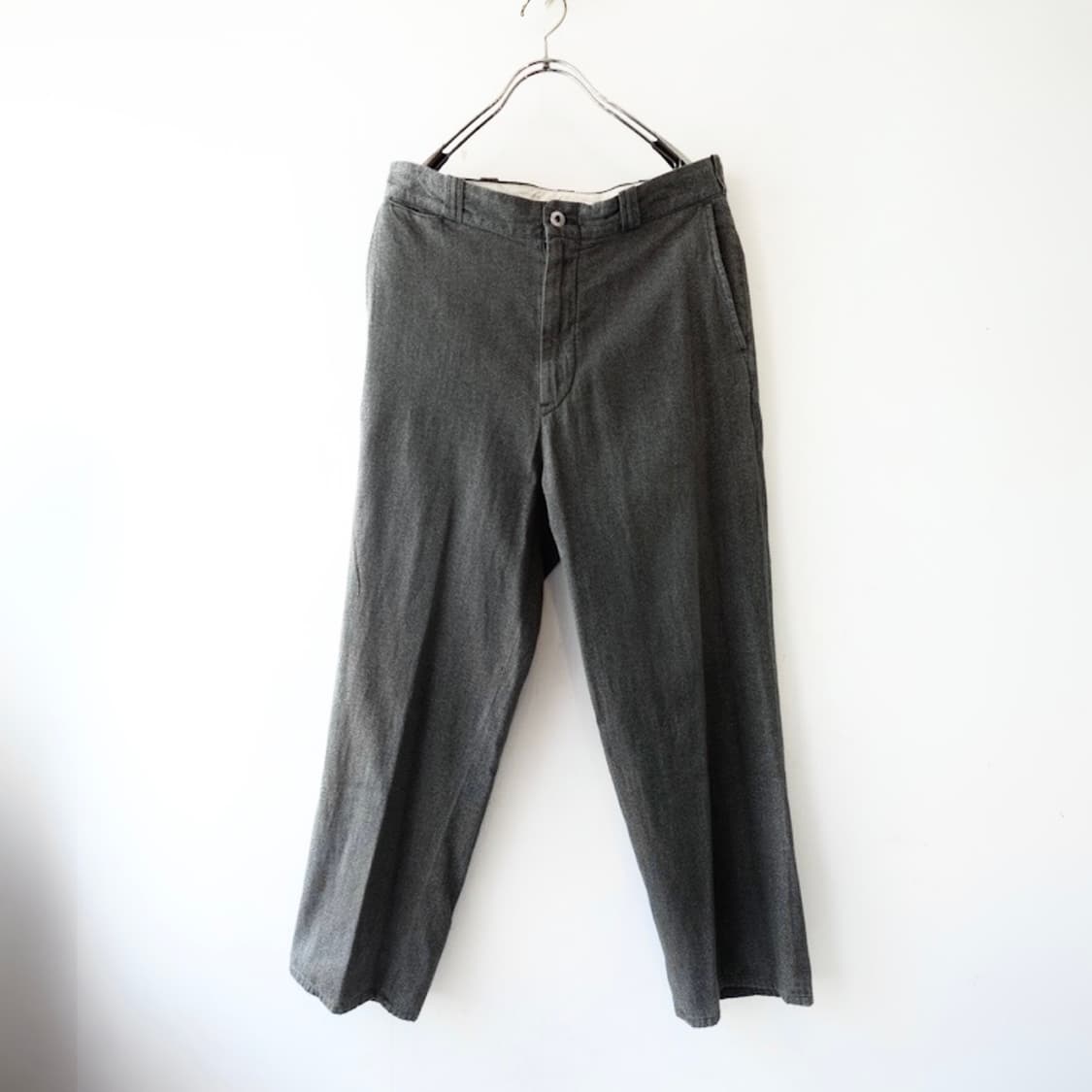 26ss Vintage Black Chambray Work Pants 상품이미지2