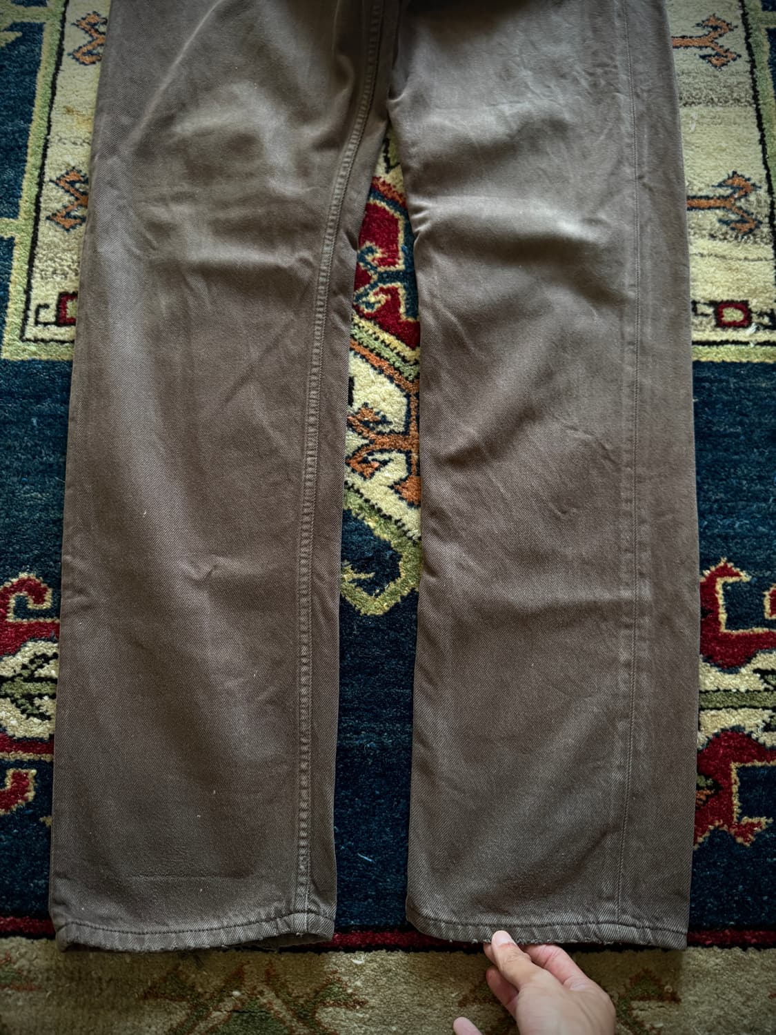 90s Euro Levi's Dark brown 517 상품이미지5