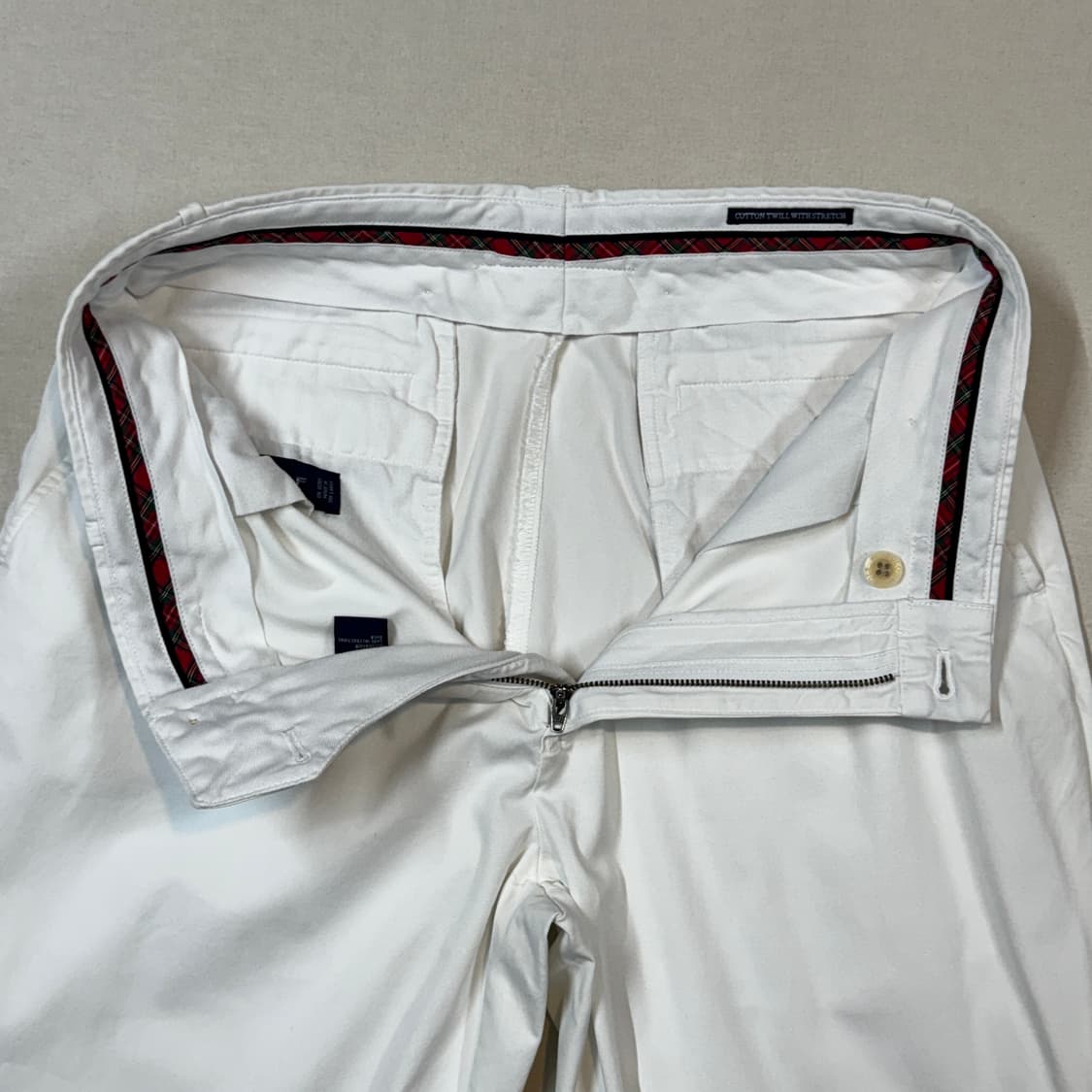 33inch) 폴로 랄프로렌 골프 화이트 클래식 치노팬츠 상품이미지6