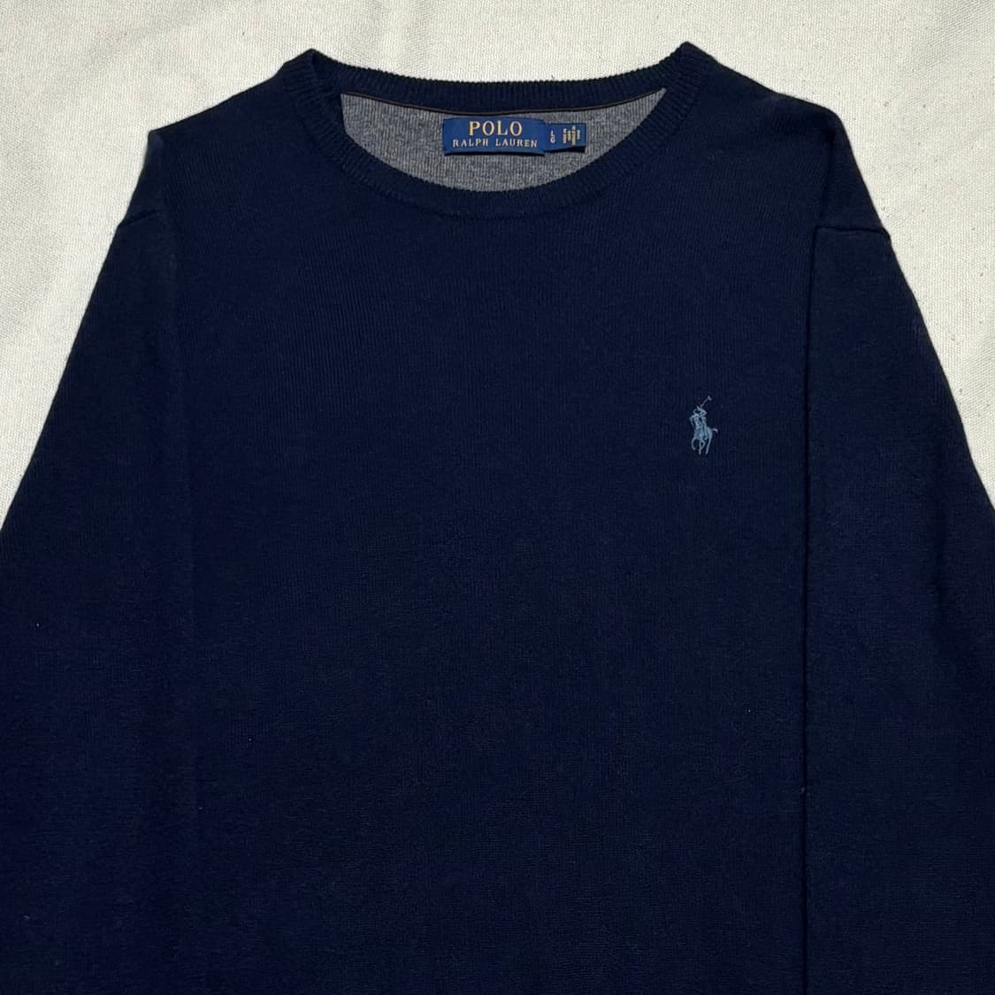 L 폴로랄프로렌 블루 포니 울 네이비 니트 상품이미지1